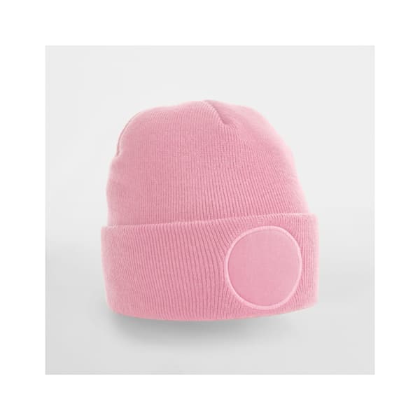 Beechfield Unisex Vuxen Patch Mössa En Storlek Dämpad Rosa Dusky Pink One Size