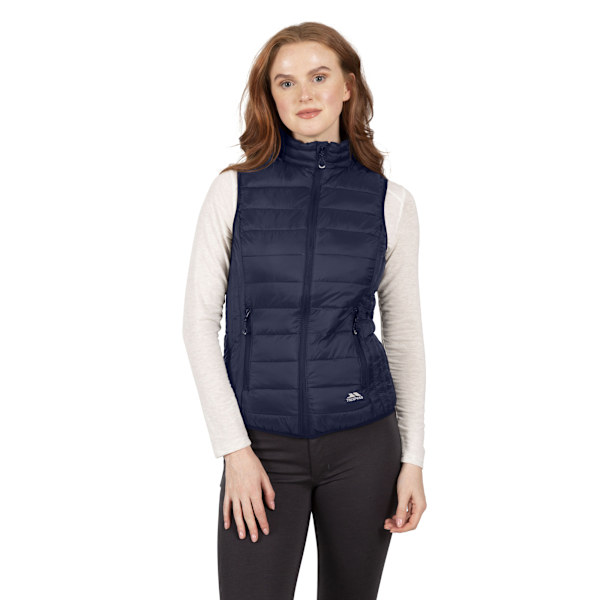 Trespass Womens/Ladies Teeley Packaway Gilet XXL Marinblå Navy XXL