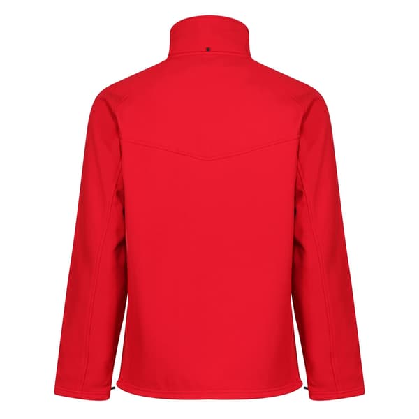 Regatta Uproar lättviktsvindtålig softshelljacka för män Classic Red/Seal Grey S