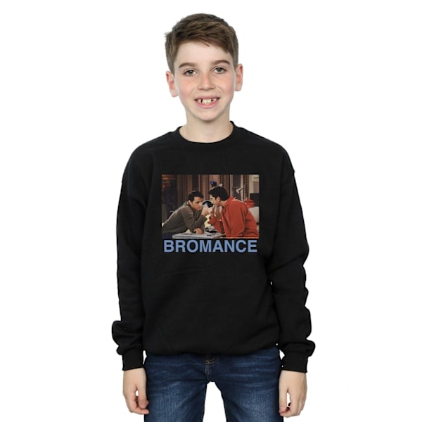 Friends Boys Joey And Ross Bromance Sweatshirt 5-6 År Svart Black 5-6 Years