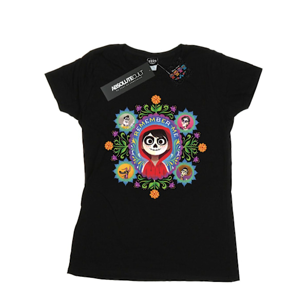 Disney Dam/Kvinnor Coco Remember Me Bomull T-shirt XXL Svart Black XXL