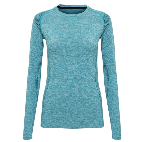 TriDri Dam/Kvinnor Sömlös 3D Passform Multi Sport Prestanda Lång Turquoise L