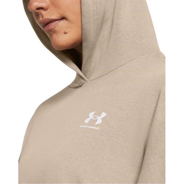 Under Armour Dam/Dam Rival Terry Performance Oversized Ho Brown 12 UK