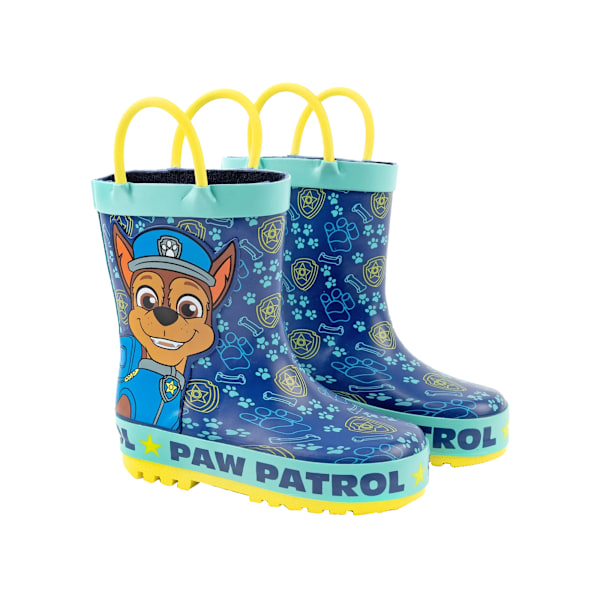 Paw Patrol Pojkar Chase Trädgårdsgummiskor Storlek 7 UK Blå/Gul Blue/Yellow 7 UK Child