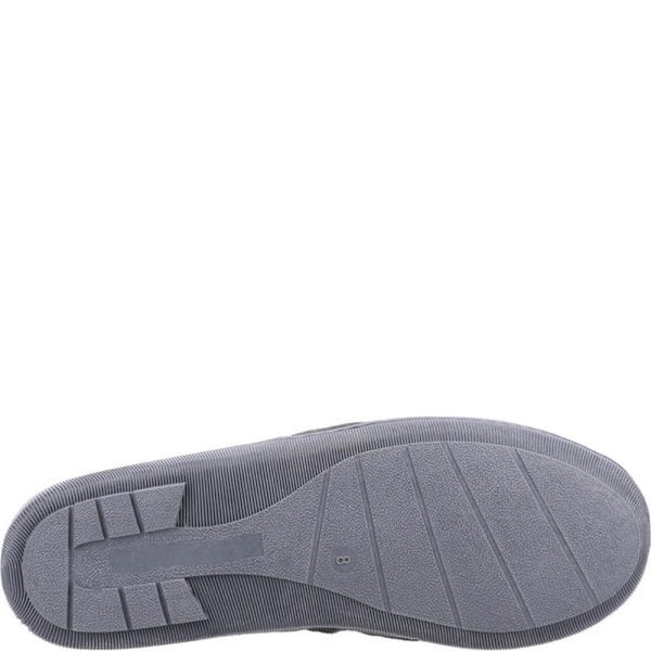 Hush Puppies herr Arnold mockasiner i mocka 10 UK grå Grey 10 UK