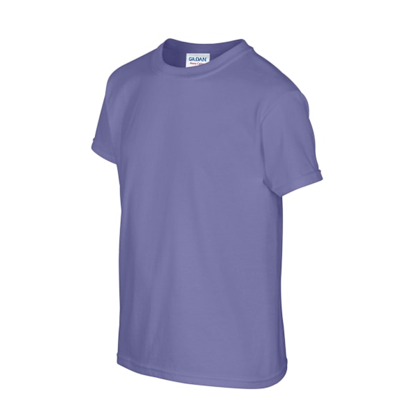 Gildan T-shirt i Tjock Bomull för Barn/Ungdomar XS Lila Violet XS