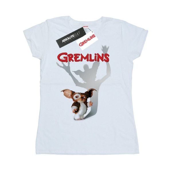 Gremlins Dam/Dam Gizmo Shadow Cotton T-Shirt S Vit White S