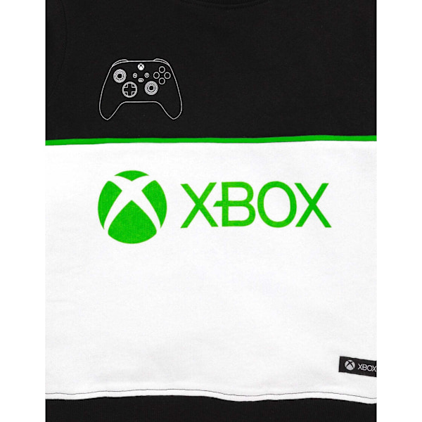 Xbox Pojks Sweatshirt 7-8 År Svart/Vit/Grön Black/White/Green 7-8 Years