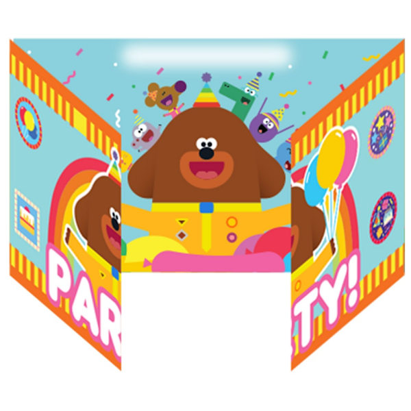 Hey Duggee Kortvikningsinbjudningar (8-pack) One Size Multic Multicoloured One Size