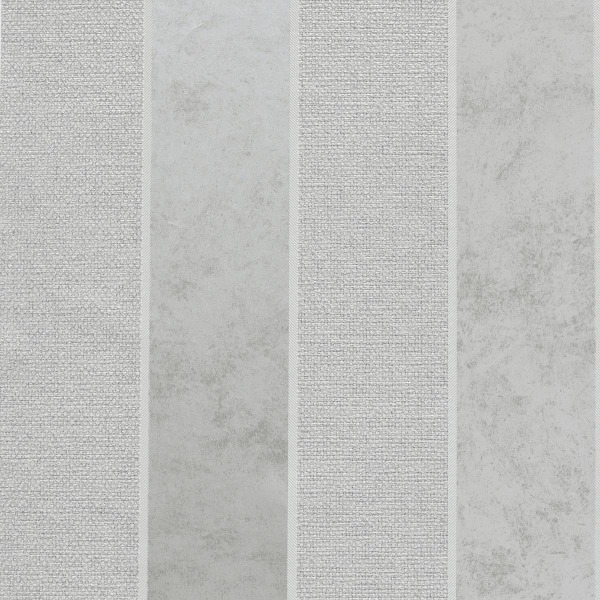 Arthouse Calico Stripe Textured Wallpaper 10m x 53cm Grå Grey 10m x 53cm