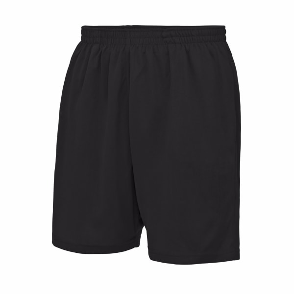 AWDis Just Cool Barn/Barn Sport Shorts 3/4 år Jet Blac Jet Black 3/4 Years