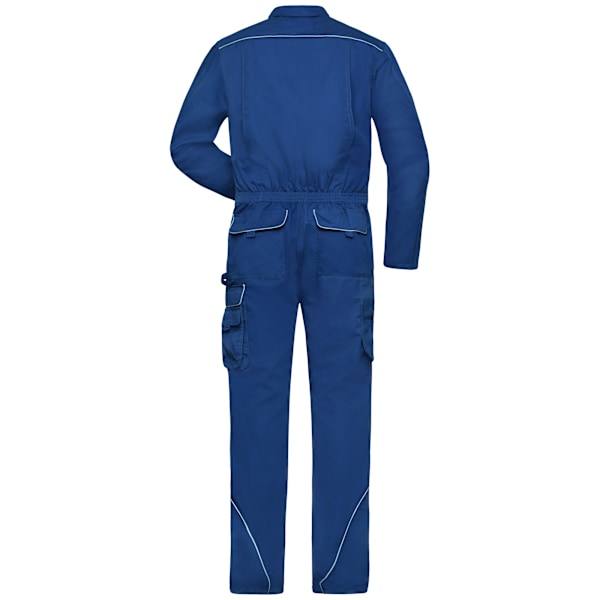 James And Nicholson Unisex Vuxen Arbetskläder Overall 44R Mörk Royal Dark Royal 44R