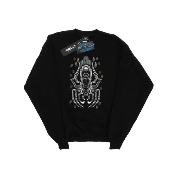 Harry Potter Dam/Dam Aragog Line Art Sweatshirt M Svart Black M