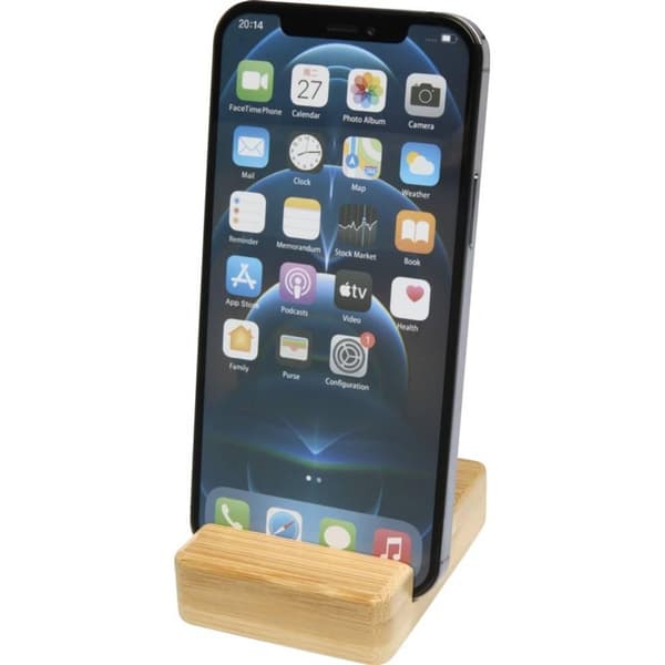Ebla Mobiltelefonhållare i Bambu One Size Trä Wood One Size
