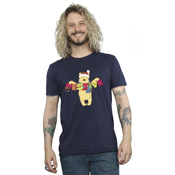 Disney Winnie The Pooh Festlig T-shirt M Marinblå Navy Blue M