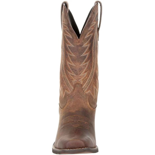 Durango Herr Rebel Frontier Cowboy Boots i Fullnarvläder Storlek 10 (Herr). Distressed Sunset Brown 10.5 UK