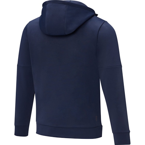 Elevate Life Mens Sayan Halv Zip Hoodie 3XL Marinblå Navy 3XL