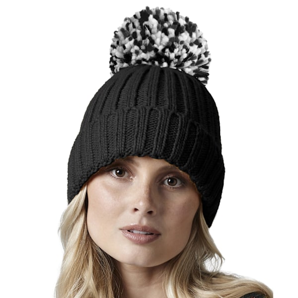 Beechfield Hygge Beanie One Size Svart Black One Size