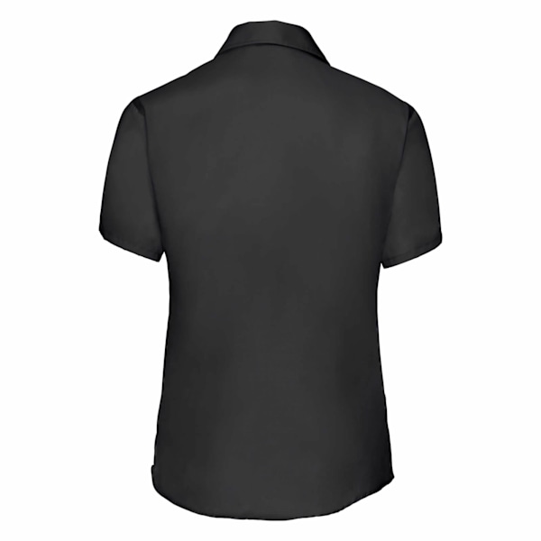 Russell Collection Dam/Kvinna Kortärmad Ultimate Non-Iron Black 2XL