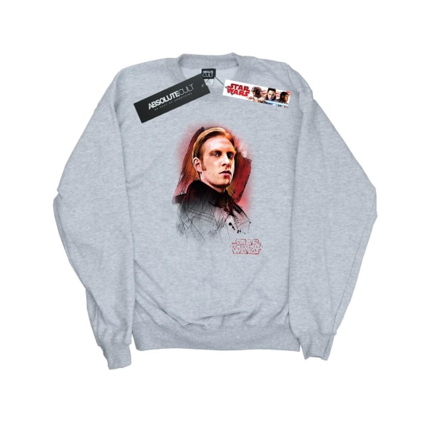 Star Wars Dam/Damer The Last Jedi General Hux Borstad Sweatshirt Heather Grey M