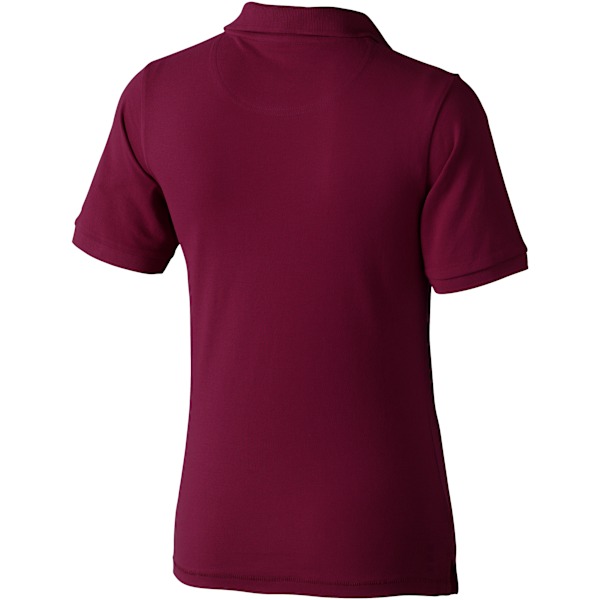 Elevate Calgary Kortärmad Dampolo S Burgundy Burgundy S