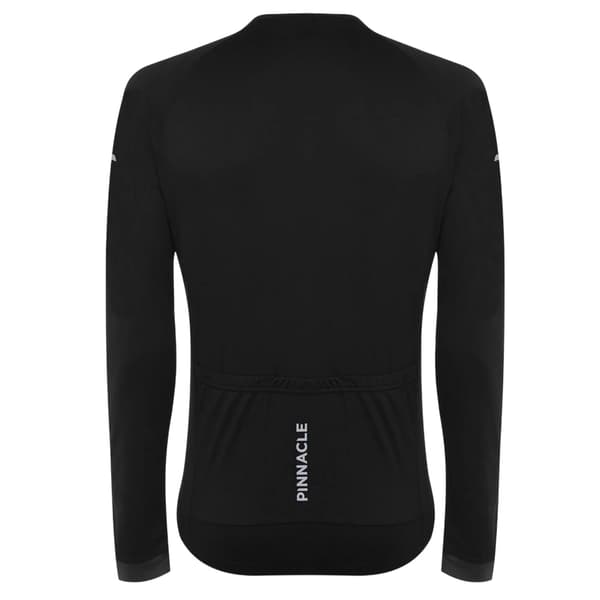 Pinnacle Herr Logotyp Långärmad Cykeltröja L Svart Black L