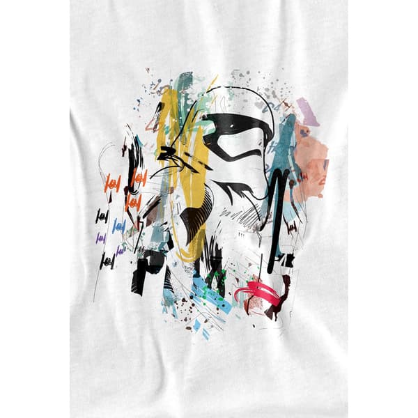 Star Wars Herr Stormtrooper Abstrakt T-shirt XL Vit White XL