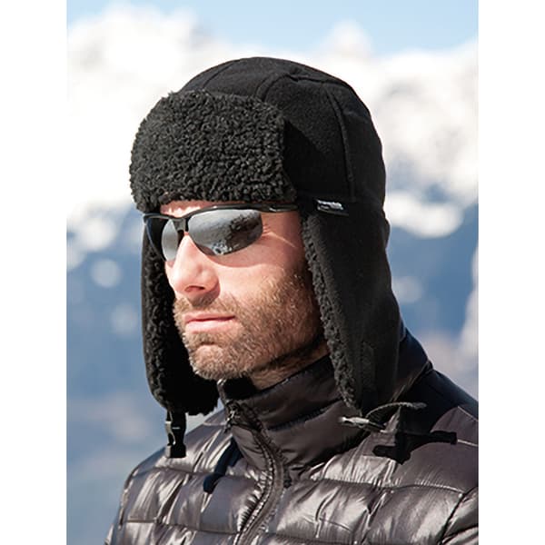 Result Herr Vinter Thinsulate Sherpa Mössa L Svart Black L