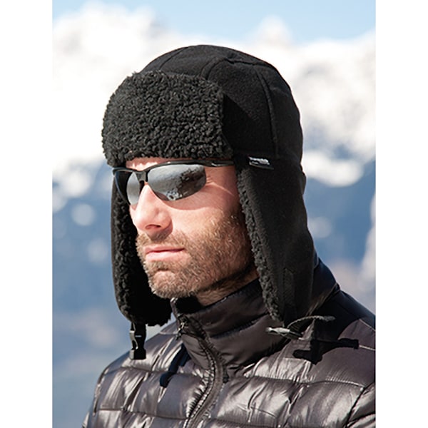 Result Herr Vinter Thinsulate Sherpa Mössa M Svart Black M