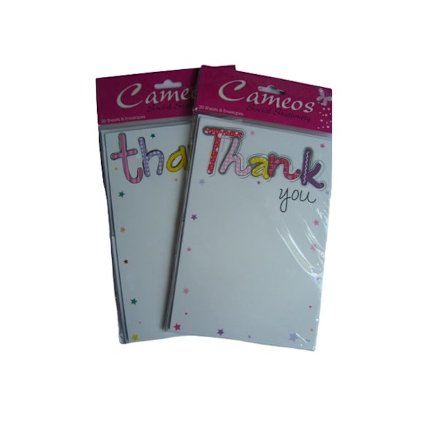 Cameos Tackkort (20-pack) En Storlek Flerfärgad Multicoloured One Size