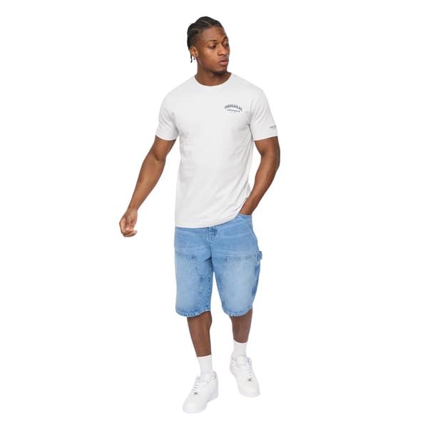 Crosshatch Herr Labstock T-shirt S Blå Blue S