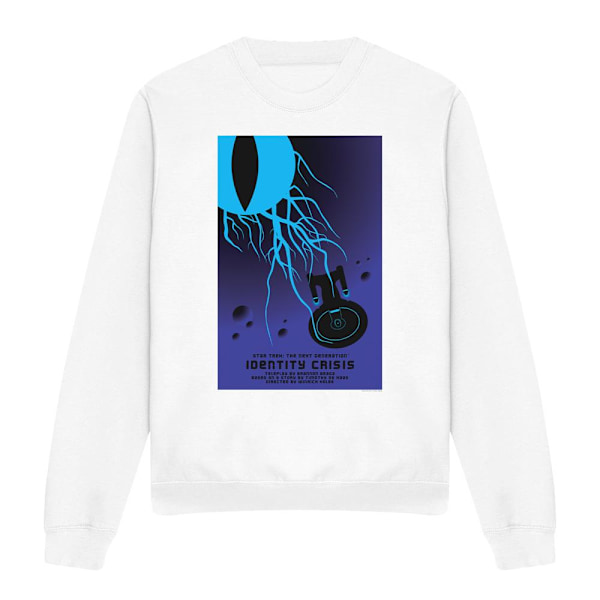 Star Trek Unisex Vuxen The Next Generation Säsong 4 Avsnitt 18 White XXL
