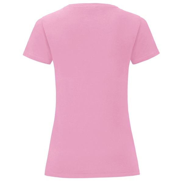 Fruit Of The Loom Dam/Damer Iconic T-Shirt L Powder Rose Powder Rose L