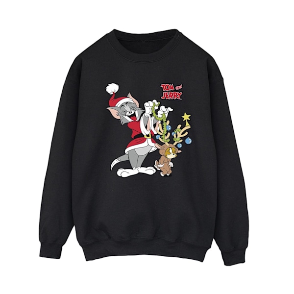 Tom & Jerry Dam/Damjul Jul Ren Sweatshirt 4XL Svart Black 4XL