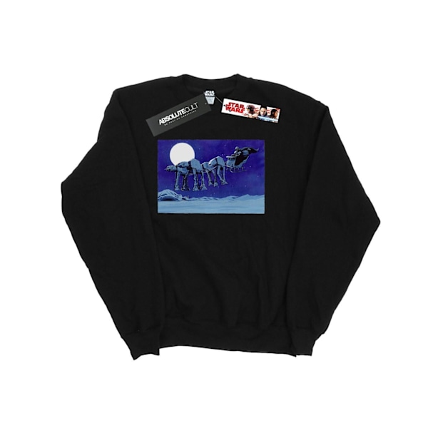 Star Wars Herr Jul AT-AT Släde Sweatshirt L Svart Black L