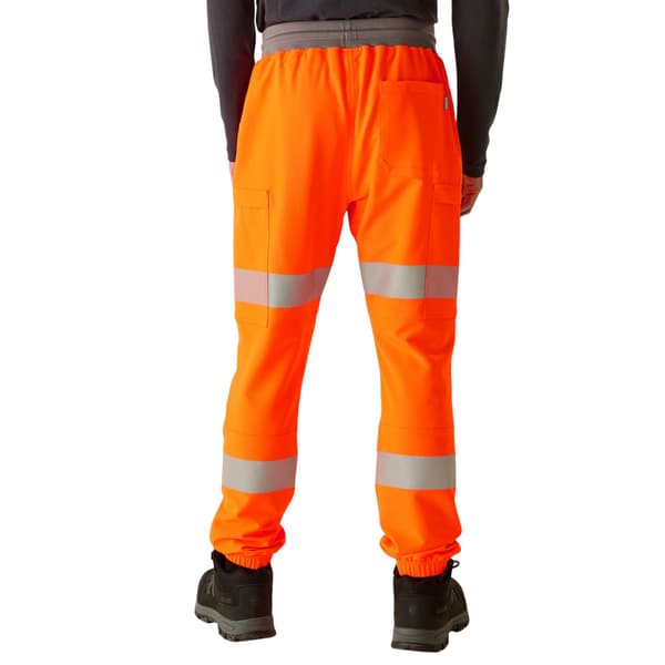 Regatta Prolite Stretch Hi-Vis Byxor Herr L Orange Orange L