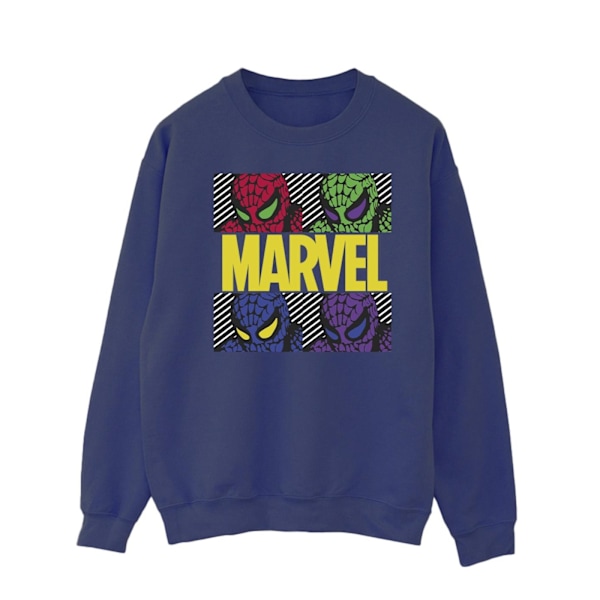 Marvel Herr Spider-Man Pop Art Sweatshirt M Marinblå Navy Blue M