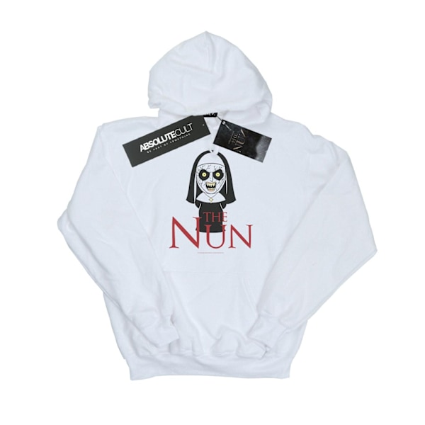 The Nun Damklocka Chibi Scare Hoodie XL Vit White XL