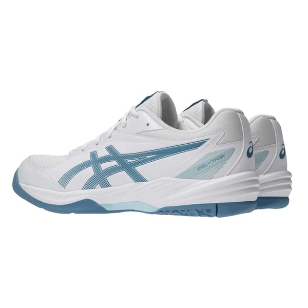 Asics Herr Gel Task Vadderade Handbollsskor 7.5 UK Vit White 7.5 UK