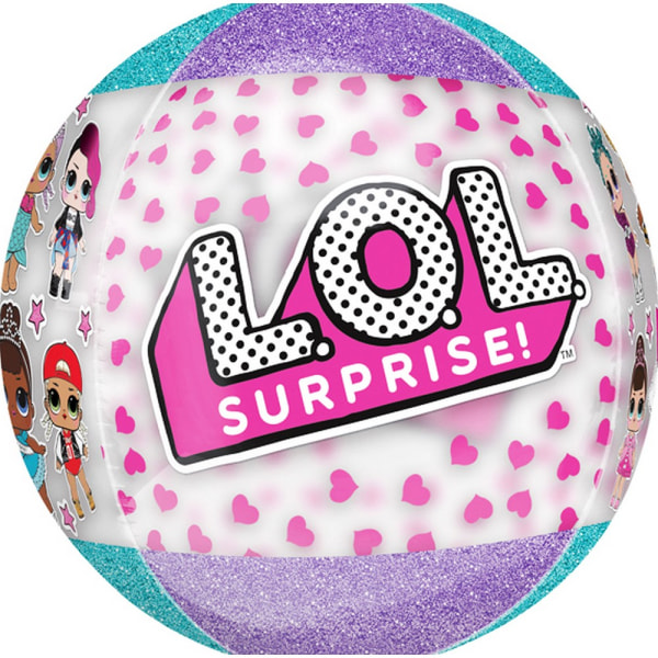 Lol Surprise Anagram Supershape Orbz Balloon One Size Multicolour Mulicoloured One Size