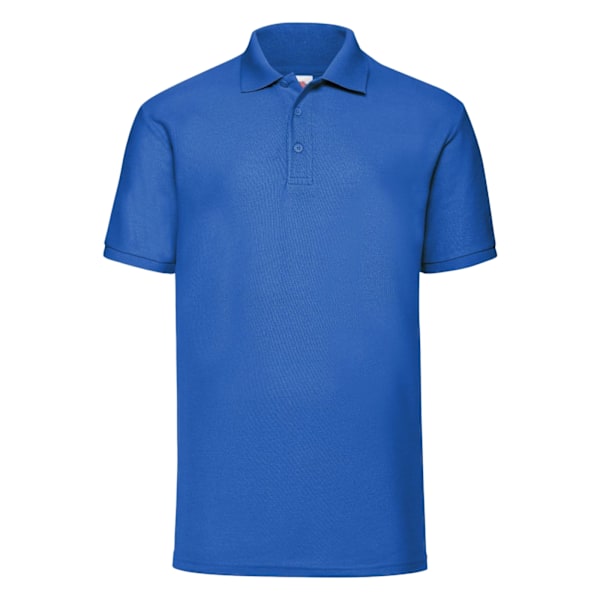 Jerzees Colours Herr Poloshirt i bomull med korta ärmar, XS Bright Royal XS