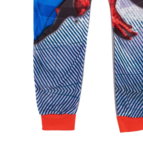 Spider-Man Pojks Pyjamas 3-4 År Grå/Blå/Röd Grey/Blue/Red 3-4 Years