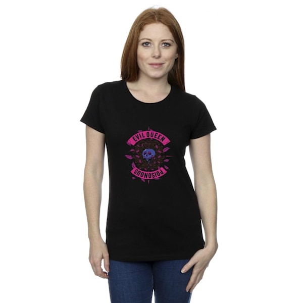 Disney Womens/Ladies Villains Poison Apple Bomull T-shirt M Bla Black M