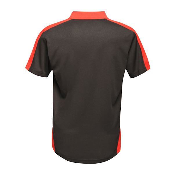 Regatta Mens Contrast Coolweave Polo Shirt XXL Svart/Klassisk Röd Black/Classic Red XXL