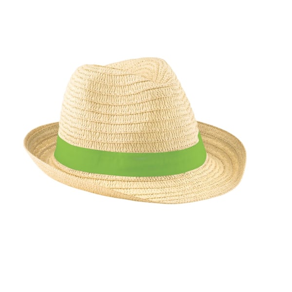 MidOcean Boogie Pappershalmhatt One Size Lime Lime One Size