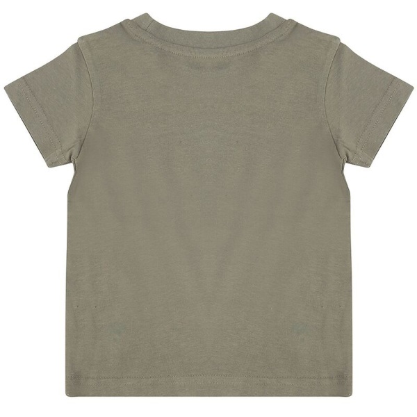 Larkwood Baby/Childrens Crew Neck T-Shirt / Skolkläder 24-36 Kh Khaki Green 24-36