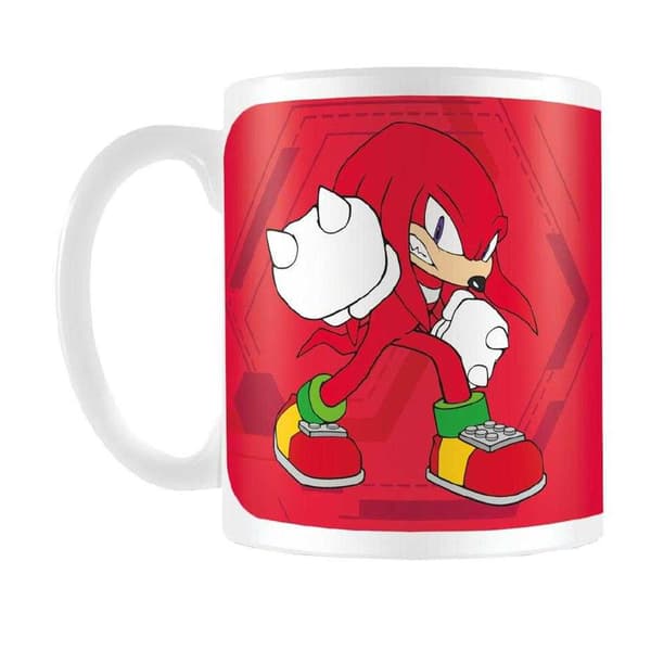Sonic The Hedgehog Knuckles Mugg En Storlek Röd Red One Size