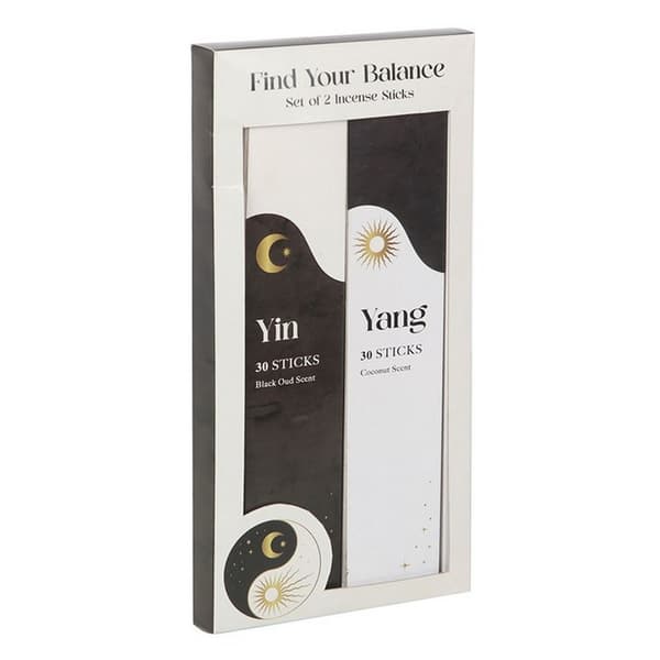 Something Different Yin Yang Rökelsepinnar Set (60-pack) På Brown One Size