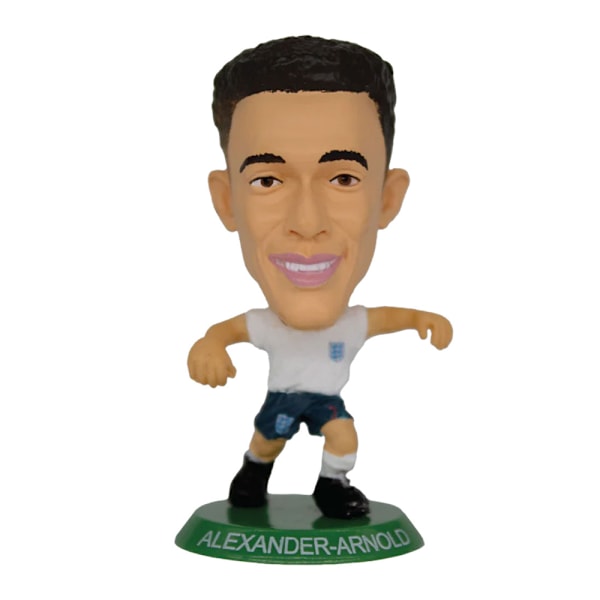 England FA Trent Alexander-Arnold SoccerStarz Fotbollsfigur White/Dark Blue/Green One Size