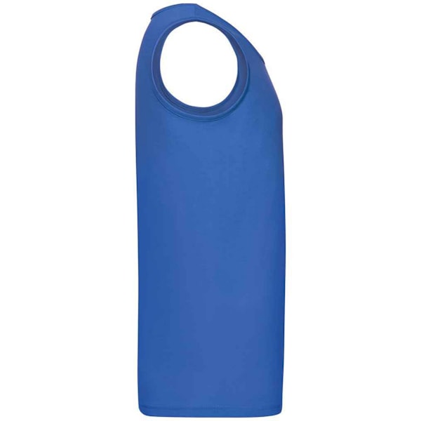 Fruit of the Loom Athletic Vest Top M Royal Blue Royal Blue M
